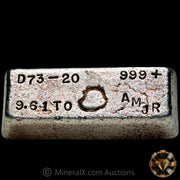 9.61oz AMJR Vintage Silver Bar