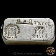 5oz Phoenix Precious Metals Vintage Silver Bar