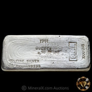 1000g (Kilo) Harrington Metallurgy Ltd Australia Vintage Silver Bar with DCL Counterstamp