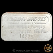 1oz Engelhard Industries Vintage Silver Art Bar