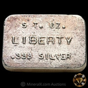 5oz Liberty Vintage Silver Bar