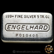 5oz Engelhard P Loaf Vintage Silver Bar