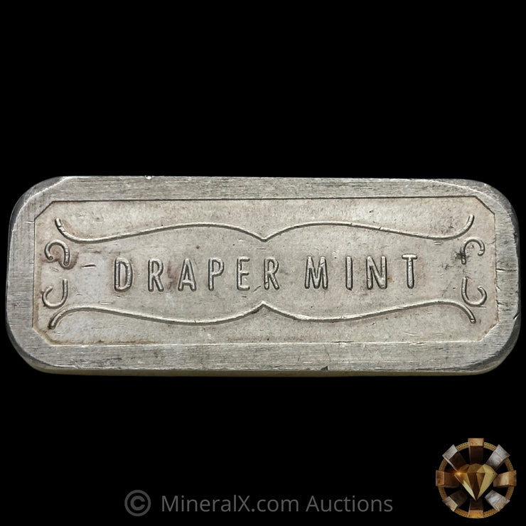 3oz Swiss Of America Draper Mint "Missing R" Vintage Silver Bar