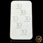 10oz Engelhard Maple Leaf TD Bank Reverse Vintage Silver Bar