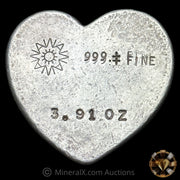 3.91oz Alexander Westerfall Aztec Sun Vintage Silver Bar