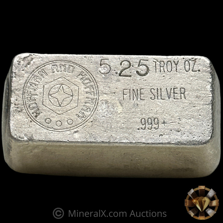 5.25oz Hoffman And Hoffman Vintage Silver Bar