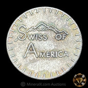 2.5oz Swiss Of America SOA Vintage Silver Round