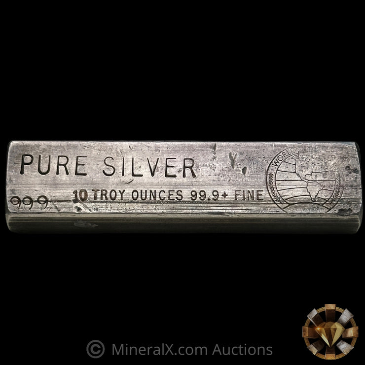 10oz World Mint Vintage Silver Bar