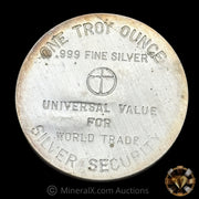 1oz 1974 Silver Security Life Liberty Property Vintage Silver Round / Coin