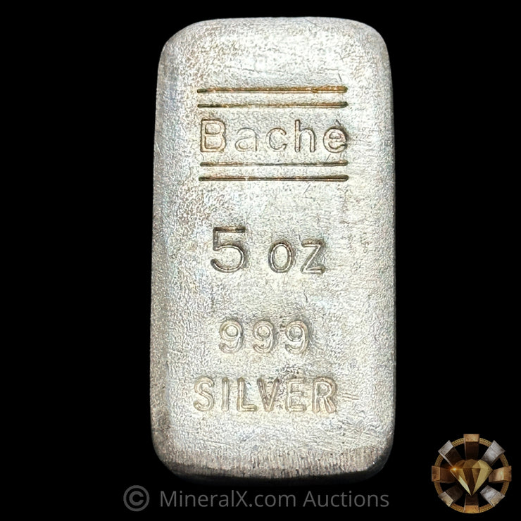 5oz Bache Vintage Silver Bar