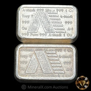 x2 1oz AMARK Stacker Vintage Silver Bars