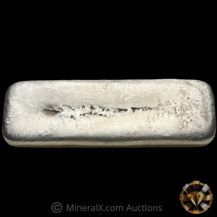 10oz Golden Analytical GA Vintage Silver bar