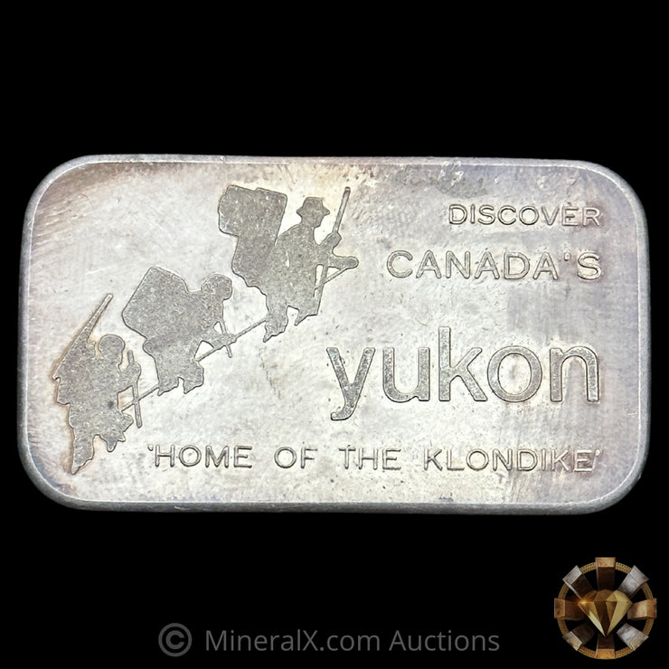 1oz Western Mint Inc Canadas Yukon Vintage Silver Bar