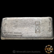 1000g (Kilo) 1981 Harrington Metallurgy Ltd Australia Vintage Silver Bar with DCL Counterstamp