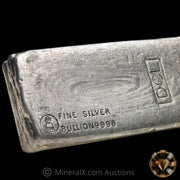 1000g (Kilo) 1981 Harrington Metallurgy Ltd Australia Vintage Silver Bar with DCL Counterstamp