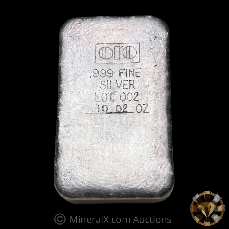 10.02oz OIO Vintage Silver Bar