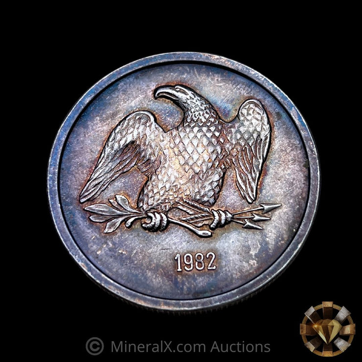 1982 CMX Seattle 1oz Vintage Silver Coin