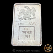 CMX Seattle 5oz Vintage Silver Bar
