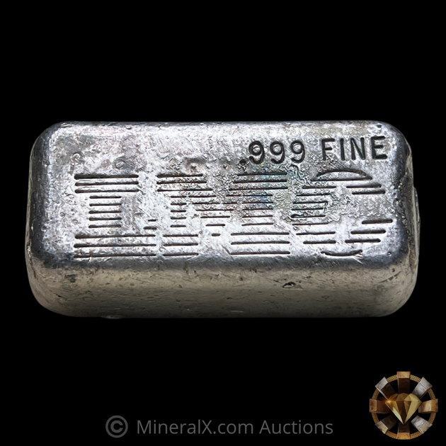 LMC 10.426oz Vintage Poured Silver Bar – MineralX