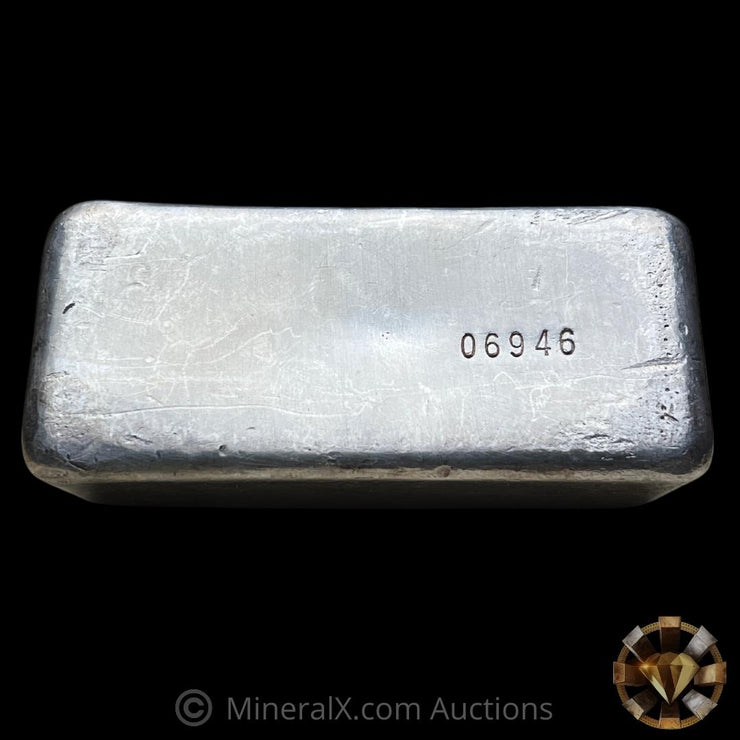 AGS American Gold & Silver 25oz Vintage Poured Silver Bar