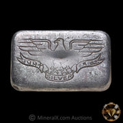 Foster 5oz Vintage Poured Silver Bar