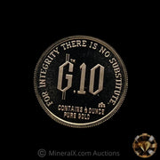 x2 1/10oz (Both Varieties) Proof Gold Standard Corporation "Trust In God" Pure Gold Coins (2/10ths oz Total Pure Gold)