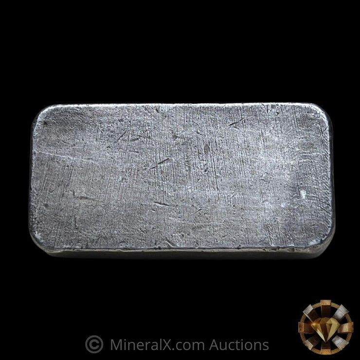 ICI 5oz Vintage Poured Silver Bar