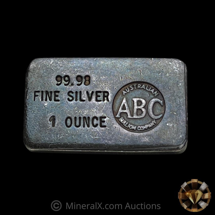 Australian Bullion Company ABC 1oz Vintage Silver Bar