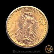 1925 MS65 $20 Saint Guadens Gold Coin In Old 1985 Numismatic Certification Institute NCI Capital Plastics Holder