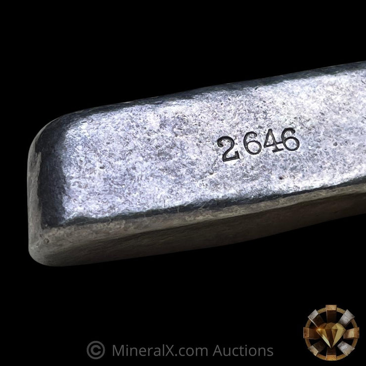 Eutectic Metals Co Inc 10.03oz Vintage Poured Silver Bar