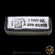 Phoenix Precious Metals 1oz Vintage Poured Silver Bar