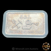 J&J Smelting & Refining Corp 1oz Vintage Silver Bar