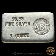 1oz Australian Bullion Company ABC Vintage Silver Bar