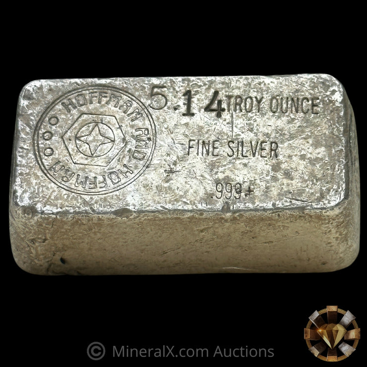 5.14 Hoffman And Hoffman Vintage Silver Bar
