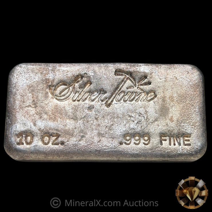 10oz Silvertowne Vintage Poured Silver Bar