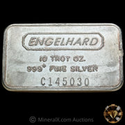 10oz Engelhard Pebble Back Vintage Silver Bar
