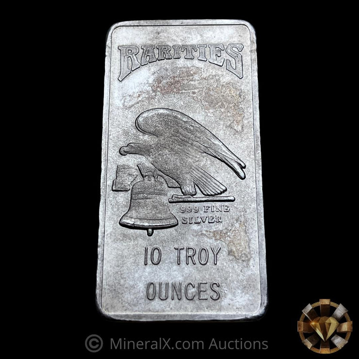 Rarities Mint 10oz Vintage Silver Bar