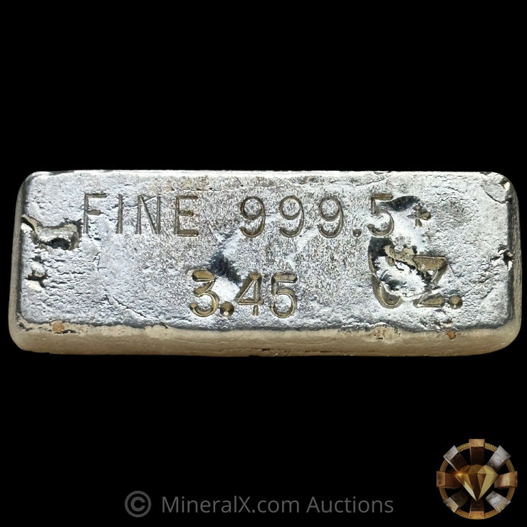 3.45oz Sunshine Mining Vintage Silver Bar