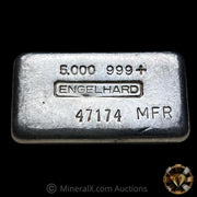 Engelhard 5oz MFR Vintage Poured Silver Bar