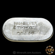 2oz Engelhard Australia with Serial Silver Bar
