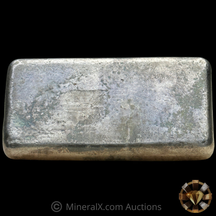 5oz Engelhard Bull Logo Vintage Silver Bar