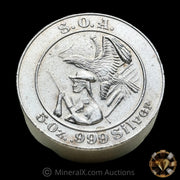 5oz Swiss of America SOA Vintage Silver Round
