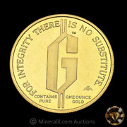 1oz 1979 Gold Standard Corporation "For Integrity There Is No Substitute" Vintage Pure Gold Coin