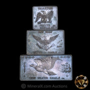 1969 Rare Hercaimy Enterprises Walla Walla Washington Variety Fosters Silver Eagles Nest Set Mint With All Original Shipping Boxes