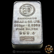 250g 8.02oz Deak & Co LTD Bankhaus Vintage Silver Bar