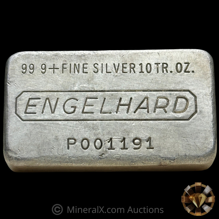 10oz Engelhard 7th Series Vintage Silver Bar