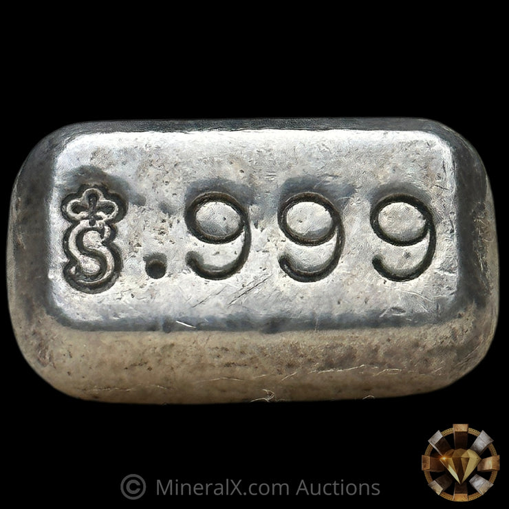 1.08oz Silvermat Vintage Silver Bar – MineralX