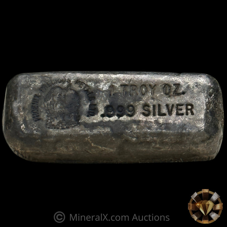 1oz Phoenix Precious Metals Ltd Vintage Silver Bar