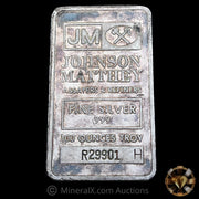 100oz Johnson Matthey JM Vintage Pressed Silver Bar
