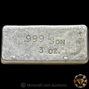 3oz LSon Vintage Silver Bar
